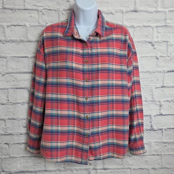 Sundance Shirt Womens Size Small Plaid Long Sleeve Button Down - Picture 1 of 9